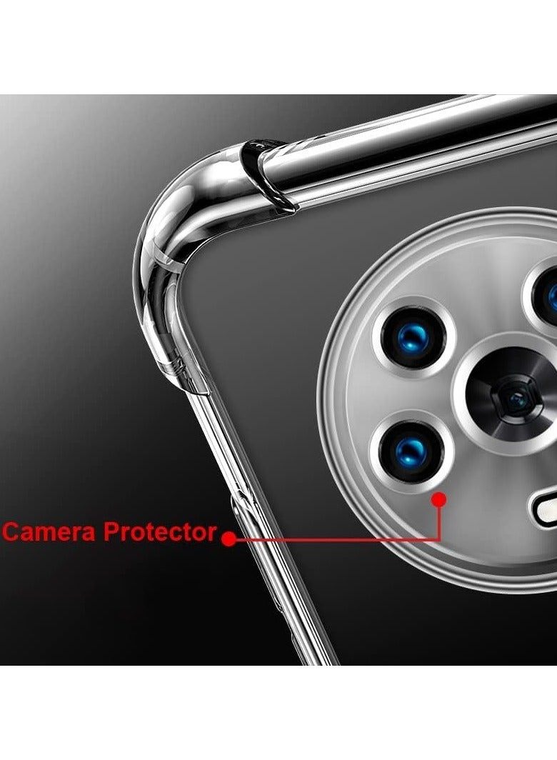 عام حافظة هونور ماجيك 4 برو 5 جرام ، حافظة هونور ماجيك 4 برو 5 جرام شفافة ، مقاومة للخدش عززت زوايا مطاط بولي يوريثان لينة الجلد سيليكون واقية غطاء ل هونور ماجيك 4 برو 5 جرام - Image 3