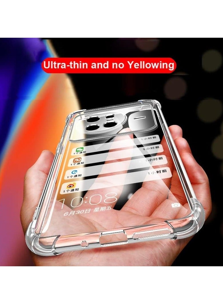 عام حافظة هونور ماجيك 4 برو 5 جرام ، حافظة هونور ماجيك 4 برو 5 جرام شفافة ، مقاومة للخدش عززت زوايا مطاط بولي يوريثان لينة الجلد سيليكون واقية غطاء ل هونور ماجيك 4 برو 5 جرام - Image 2