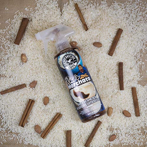 Chemical Guys معطر الهواء الفاخر من كيميكل غايز AIR24016 برائحة هورتشاتا ريكو، (رائع للسيارات، الشاحنات، سيارات الدفع الرباعي، المركبات الترفيهية، المنزل، المكتب، غرفة النوم والمزيد) 16 أونصة سائلة - Image 4