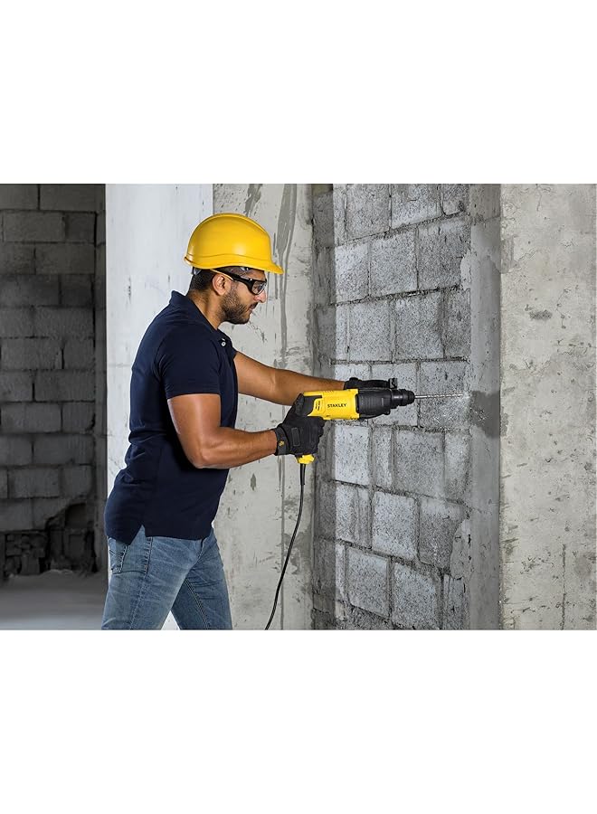 ستانلي أداة كهربائية سلكية 26 مم 800 وات 3 أوضاع مطرقة SDS Plus مع ظرف Shr263Kc B5 - Image 3