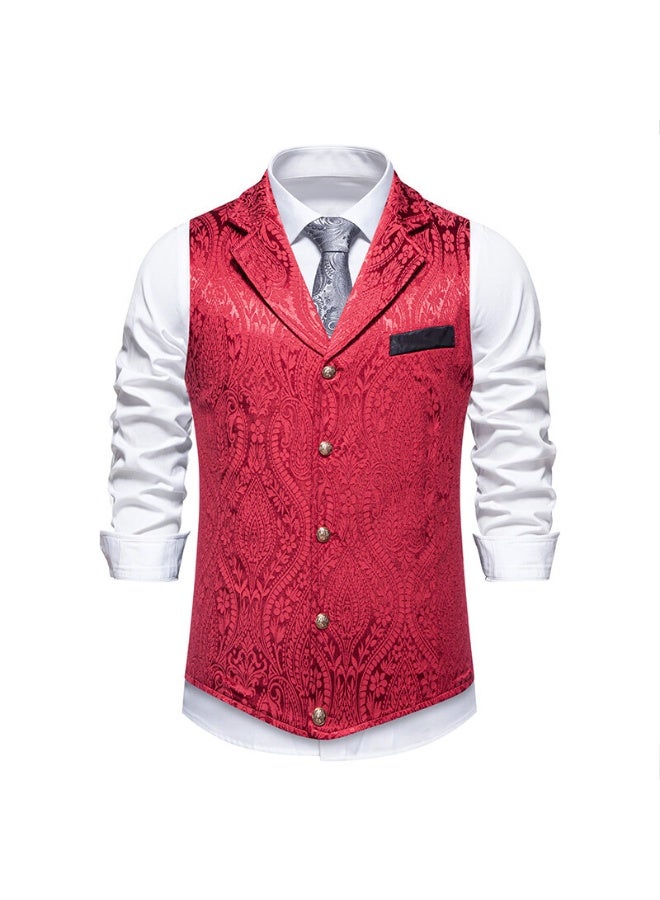 Shougu New Fashionable Casual Men's Suit Vest - Image 1