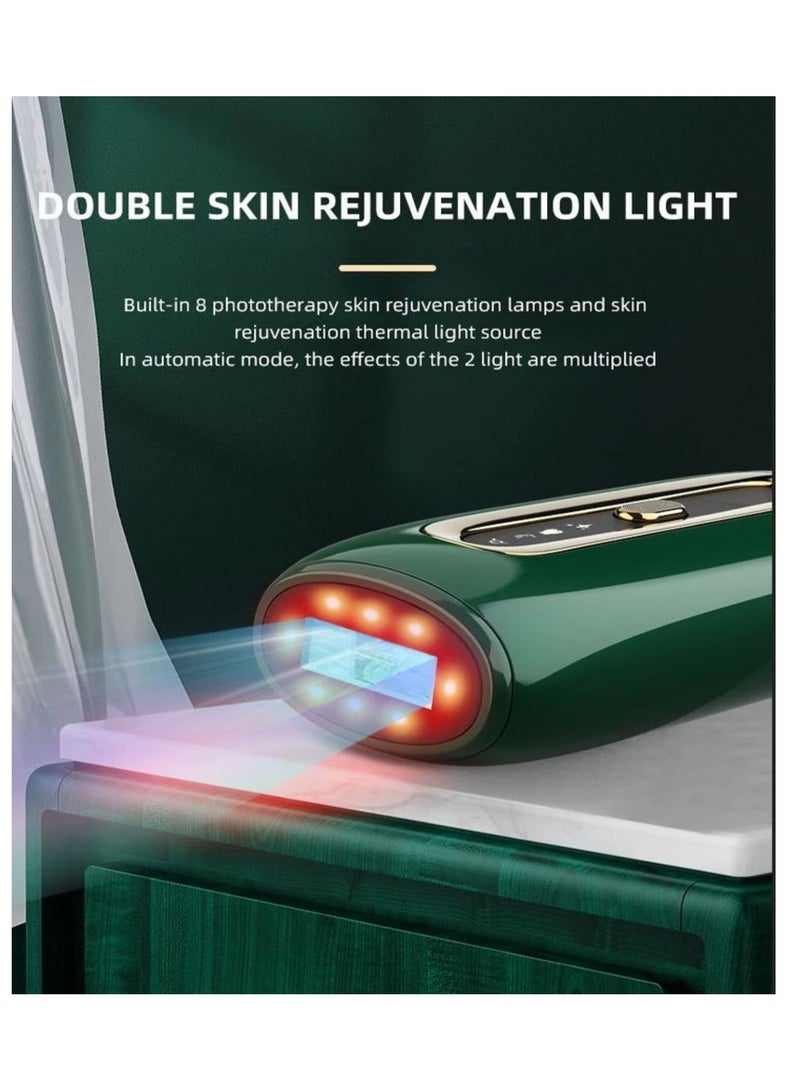BLAZE Ice Cooling Intense Pulsed Light Hair Removal Device – Painless Permanent Hair Reduction & Skin Rejuvenation ( Green )Ice Cooling Intense Pulsed Light Hair Removal Device – Painless Permanent Hair Reduction & Skin Rejuvenation ( Green ) - Image 5