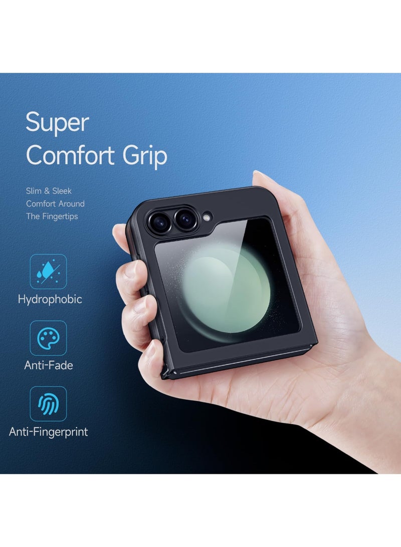 Aookay for Samsung Galaxy Z Flip 7 Case, Compatible with MagSafe, Shockproof Protective Phone Case, Translucent Frosted Slim Magnetic Case, For Men/Women - Image 3