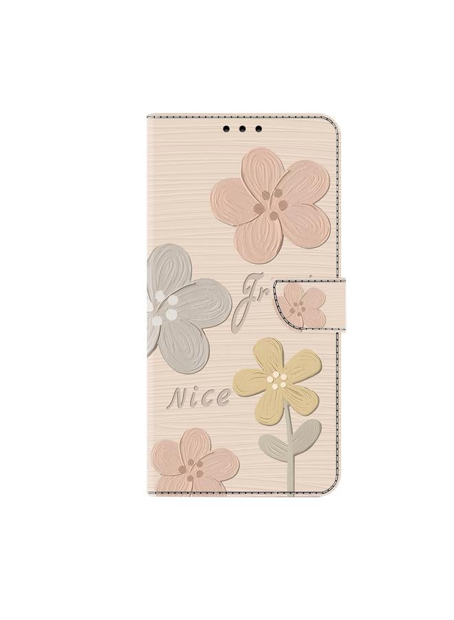 S-TOP Case For iPhone 16 Fresh Painted Leather Phone Case - Image 2