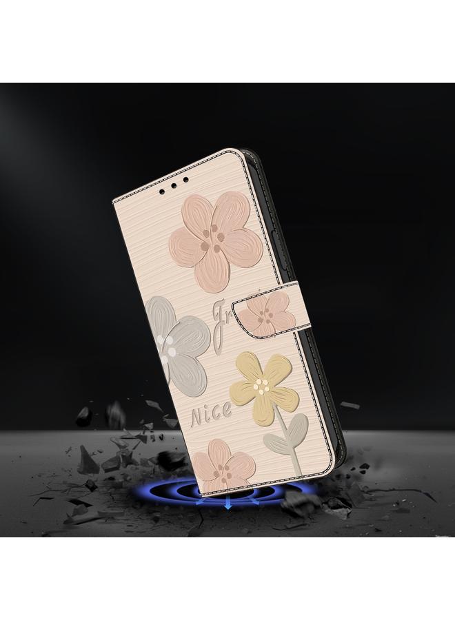 S-TOP Case For iPhone 16 Fresh Painted Leather Phone Case - Image 5