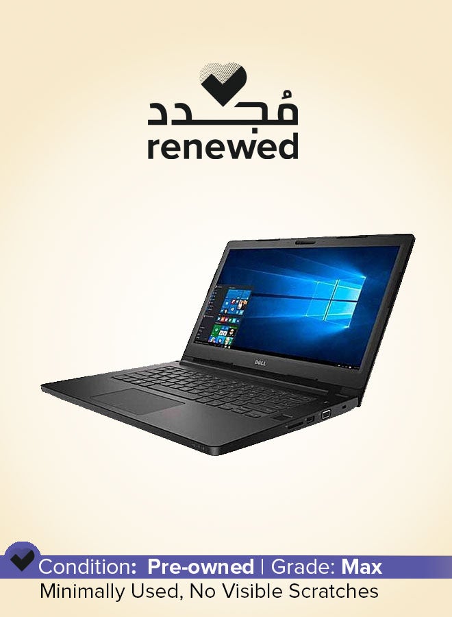 DELL Renewed - Latitude 5480 Laptop With 14-Inch Display,Intel Core i5 Processor/Dual Core/6th Gen/16GB RAM/256GB SSD/Intel HD Graphics 620 English Black - Image 1