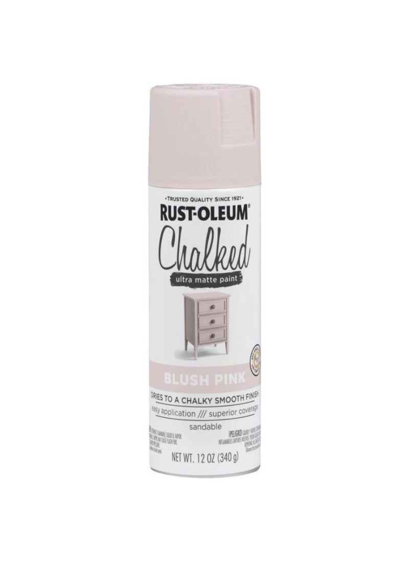 RUST-OLEUM Chalked Ultra Matte Paint 340g Blush Pink 