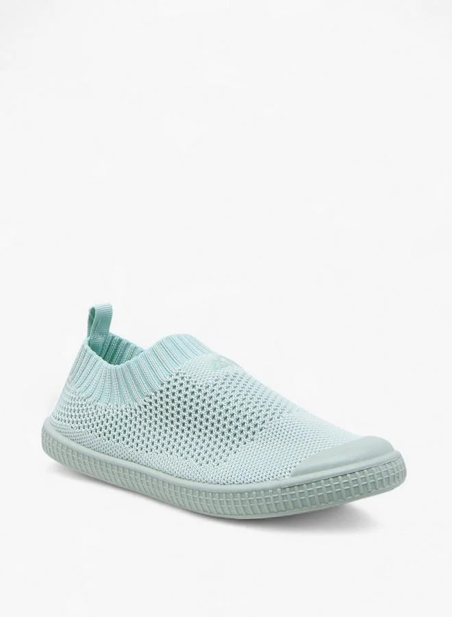 Oaklan by Shoexpress Textured Slip-On Sports Shoes