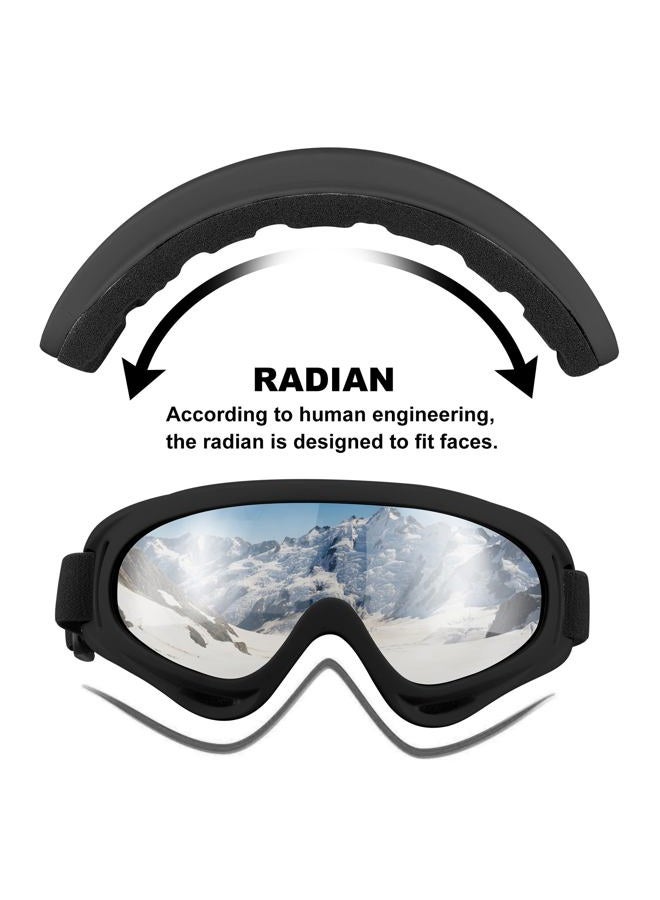 SixYard Ski Goggles, Motorcycle Goggles, 3 Pack Snowboard Snow Goggles for Men Women Adult Youth (Style 7) - Image 2