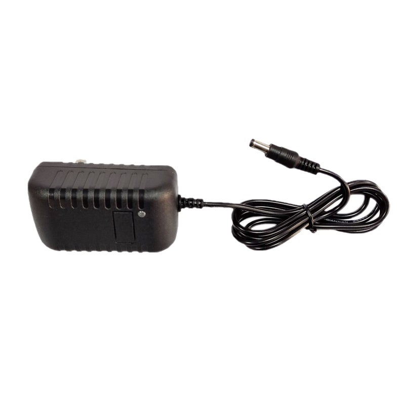 N.C 12 Volt 2A Power Adapter Supply, AC 100-240V to DC 12 V Power Supply Transformer Charger Wall Plug for DC12V Light Security CCTV Camera, Black, 8x5x3.3 cm - Image 2
