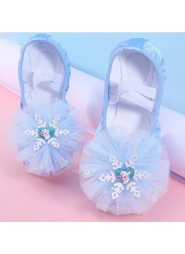Loquat - Soft Sole Dance Shoes For Ballet Blue - Image 1