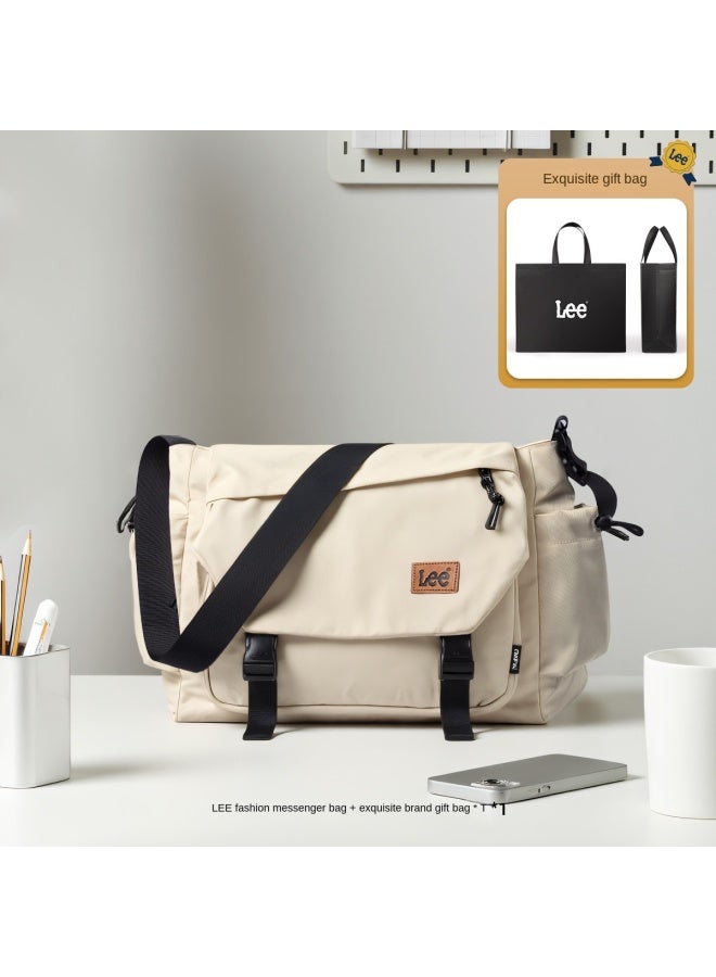 LEE Fashionable Sling Bag For Men And Women, Casual Large-capacity Shoulder Bag, Daily Commute Stylish Versatile Student Messenger Bag - Image 2