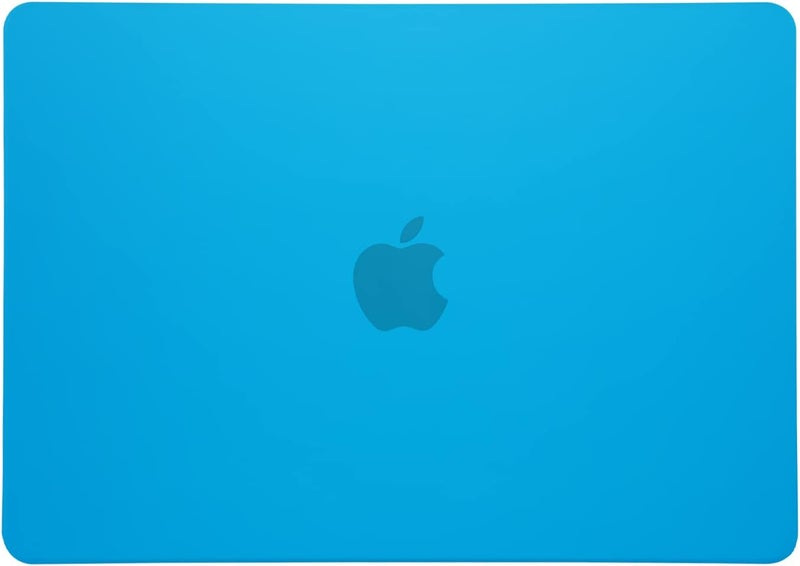 سيفن لاين متوافق مع حافظة MacBook Air M4 M3 M2 2025 2024 2023 مقاس 15 بوصة غطاء صلب للكمبيوتر المحمول لـ Mac Air 15.3 بوصة شريحة M4 M3 M2 موديل A2941/A3114/A3241 وغطاء واقي للوحة المفاتيح، أزرق أكوا - Image 5