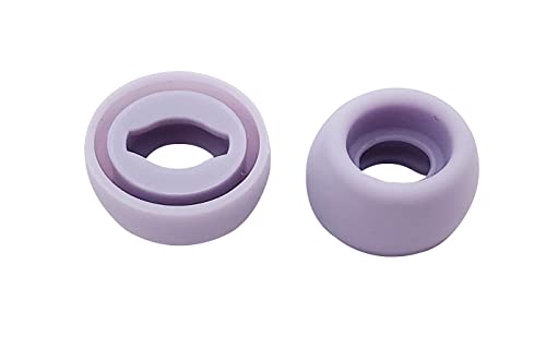 ALXCD Ear Tips Compatible with Galaxy Buds Pro Earbuds, S/M/L 3 Size 6 Pairs Silicone Replacement Eartips Earbuds Tips, Compatible with Galaxy Buds Pro SM-R190, 6 Pairs, Phantom Violet - Image 4
