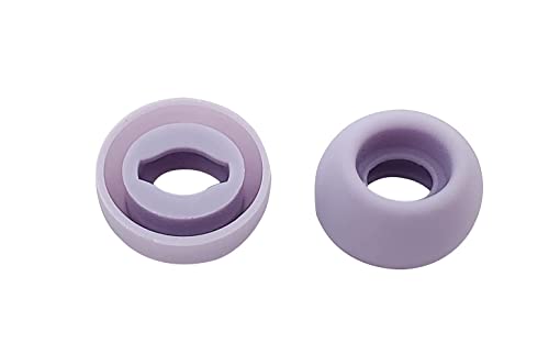 ALXCD Ear Tips Compatible with Galaxy Buds Pro Earbuds, S/M/L 3 Size 6 Pairs Silicone Replacement Eartips Earbuds Tips, Compatible with Galaxy Buds Pro SM-R190, 6 Pairs, Phantom Violet - Image 5