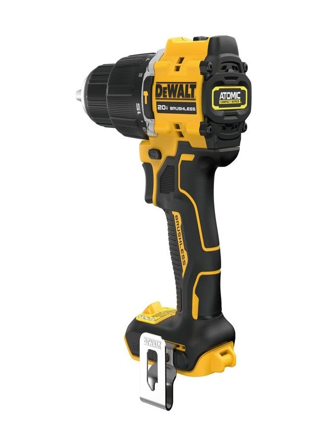 DEWALT DCD799B 20V MAX* ATOMIC COMPACT SERIES Brushless Lithium-Ion 1/2 in. Cordless Hammer Drill (Tool Only) - Image 3