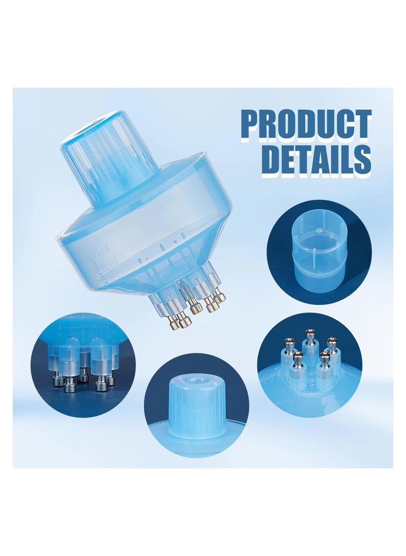 SYOSI - 15ML Scalp Applicator Comb, Plastic Hair Oil Applicator Bottle, for Medicine Scalp, Head Fluid Comb Essential Oil Hair Treatment and Head Scalp Massager, Brush Hair Growth, Scalp Tools (2PCS) - Image 1
