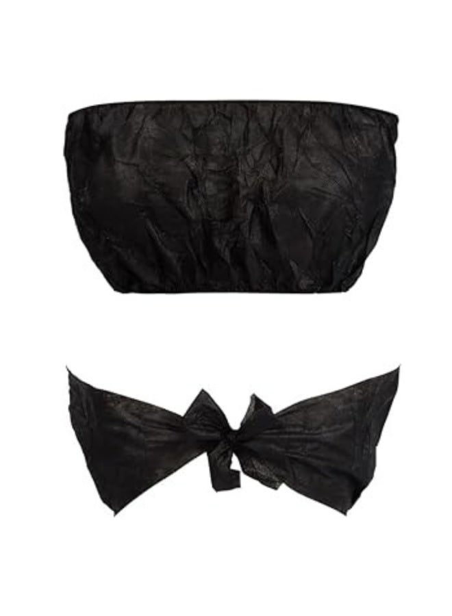 MAX CARE 50-Pack Women’s Disposable Strapless Bras – Soft, breathable, individually wrapped. Perfect for spa, salon, massage, tanning, travel, and vacation - Image 1