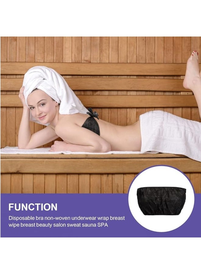 MAX CARE 50-Pack Women’s Disposable Strapless Bras – Soft, breathable, individually wrapped. Perfect for spa, salon, massage, tanning, travel, and vacation - Image 4