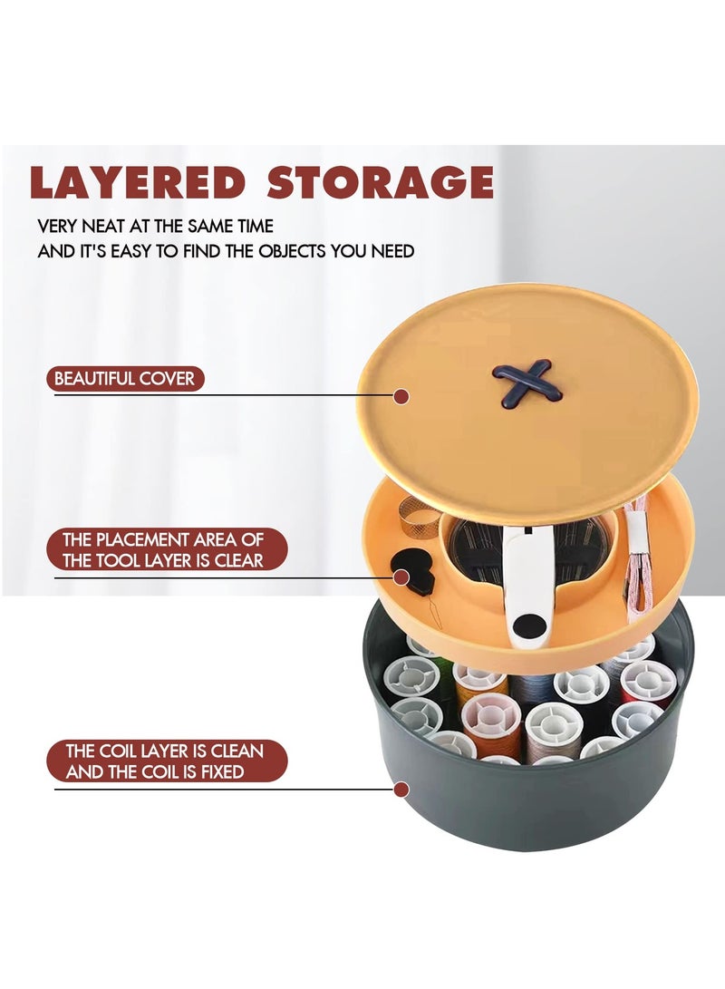 Compact Sewing Kit, Essential Needle and Thread Set for Students, Travelers and Home Use, Easy to Carry and Organize - Image 2