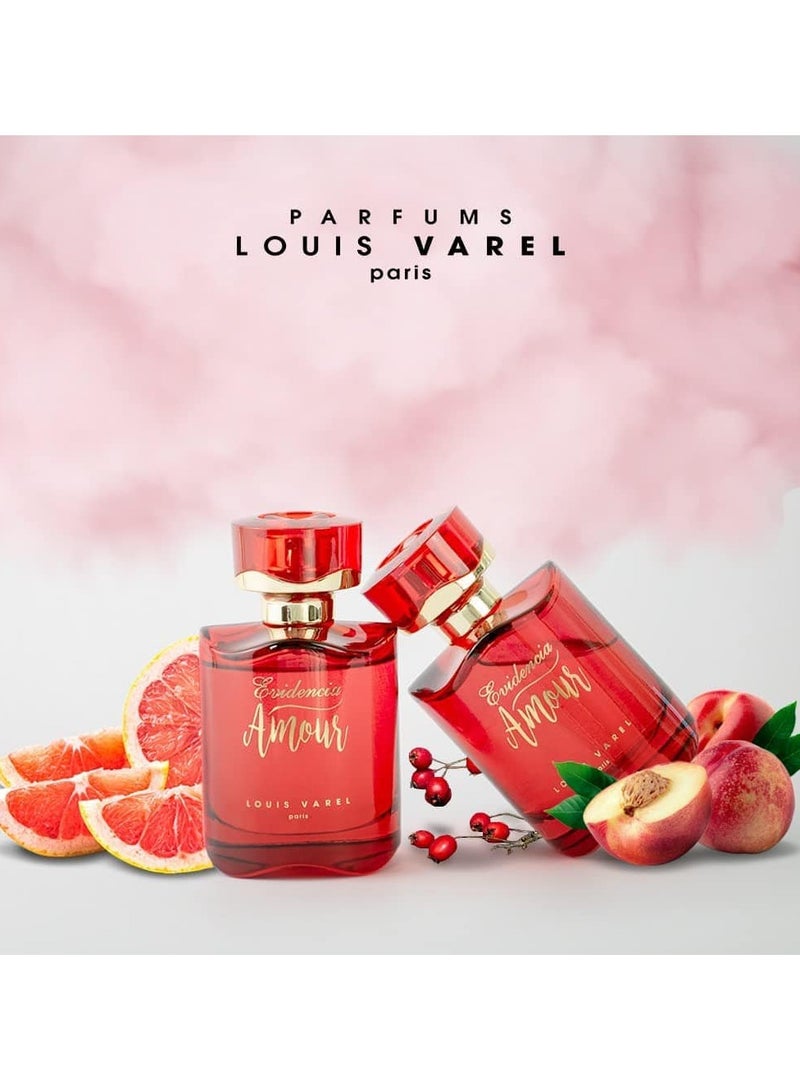 Louis Varel Evidencia Amour Women EDP 90ML - Image 3