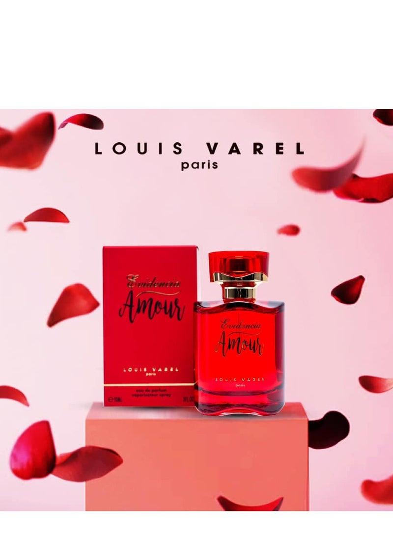 Louis Varel Evidencia Amour Women EDP 90ML - Image 5