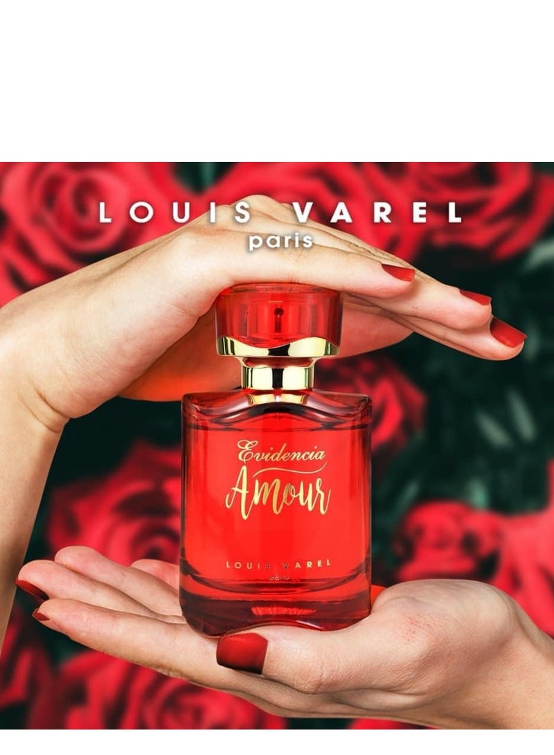 Louis Varel Evidencia Amour Women EDP 90ML - Image 4