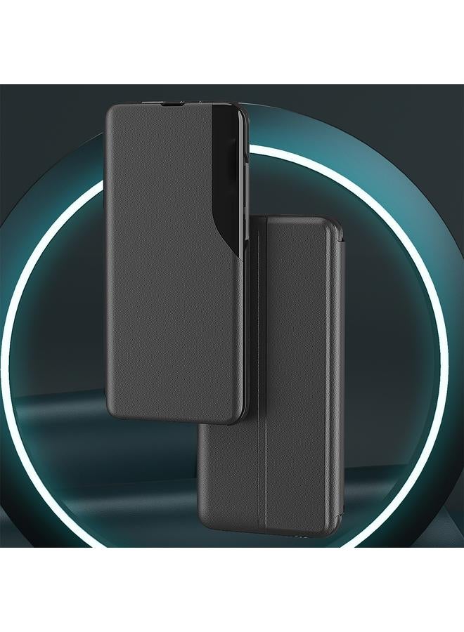 S-TOP Case For Samsung Galaxy M34 5G Attraction Flip Holder Leather Phone Case - Image 3