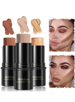 Shimmer Stick Makeup Highlighter Shimmer Cream Powder Lasting Glow Finish Foundation Stick Highlighter and Bronzer Pen Face Brightens and Shades Pencil Face Series Highlighter Contour Stick 01 - pzsku/Z2C4B005863C7C5C201FAZ/45/_/1700055423/a5e6dc5f-9011-4cb5-b537-880d8eec0781