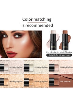 Shimmer Stick Makeup Highlighter Shimmer Cream Powder Lasting Glow Finish Foundation Stick Highlighter and Bronzer Pen Face Brightens and Shades Pencil Face Series Highlighter Contour Stick 01 - pzsku/Z2C4B005863C7C5C201FAZ/45/_/1700055424/7efd2d47-2949-46ca-b716-cfa37975a2f8