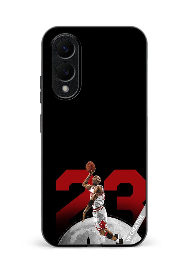 Protective Case Cover For Samsung Galaxy S25 Edge Lebron 23 Over The City Design Multicolour