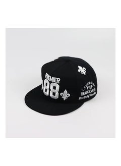 New Harajuku Cashew Flower Letter Hip Hop Hat