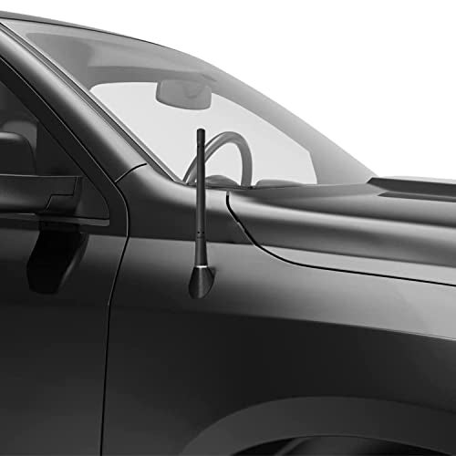 KSaAuto Short Antenna for Ford F150 F-150 2009-2026, 2017-2026 F-250 F-350, 2021-2024 Bronco, 7 Inch F150 Pickup Truck Short Antenna Ford F150 Accessories, Not for 2025 Bronco - Image 2
