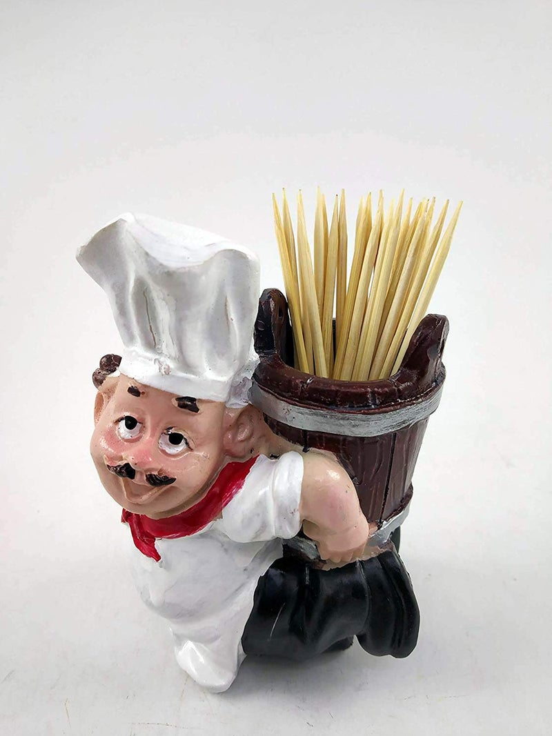 Go Hooked Go Hooked Small 8CM Resin Toothpick Holder Toothpick Dispenser for Home Dcor & Gifting (CHFVM72-B)  - Image 1