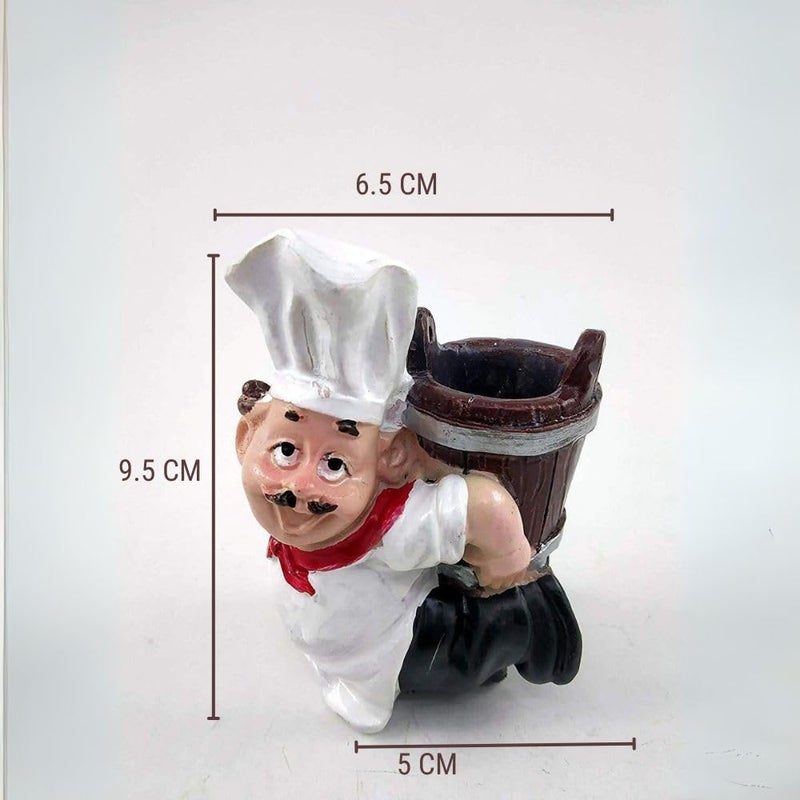 Go Hooked Go Hooked Small 8CM Resin Toothpick Holder Toothpick Dispenser for Home Dcor & Gifting (CHFVM72-B)  - Image 4