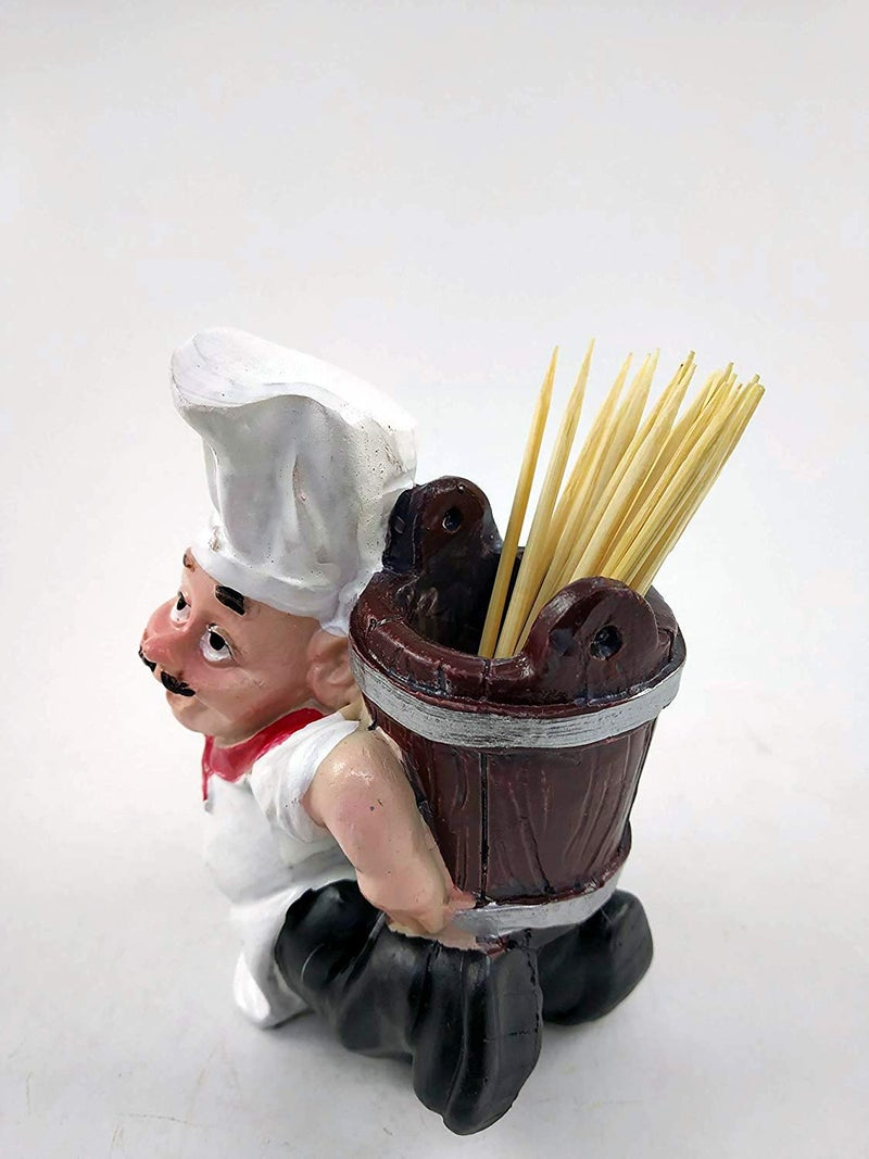 Go Hooked Go Hooked Small 8CM Resin Toothpick Holder Toothpick Dispenser for Home Dcor & Gifting (CHFVM72-B)  - Image 3