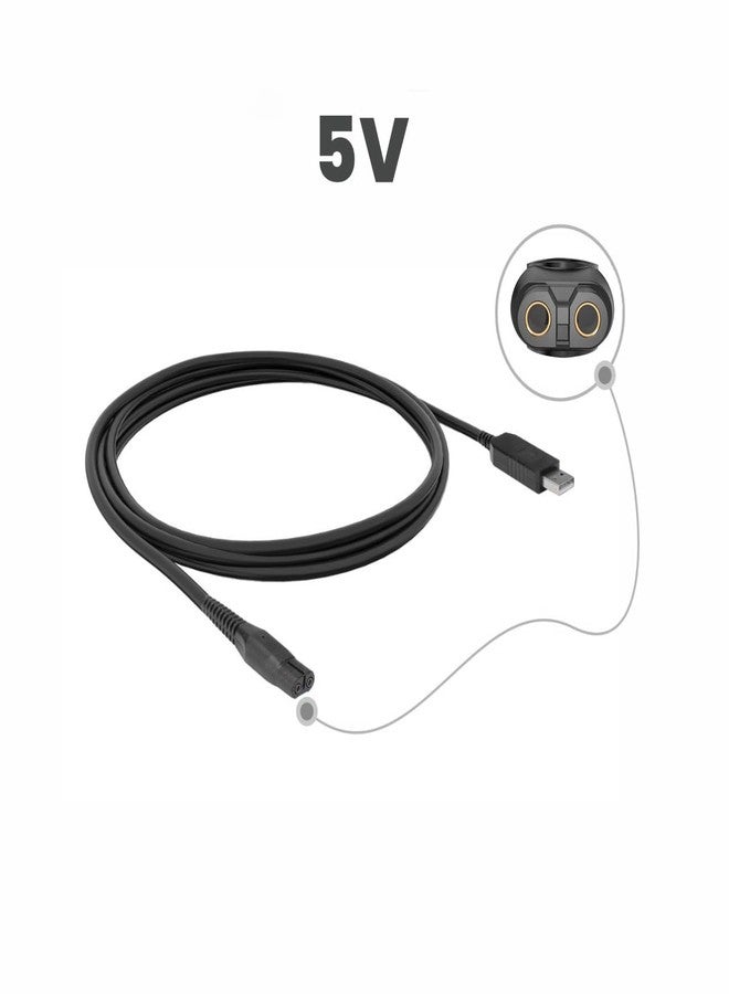 BAEYE 5V USB CHARGING CABLE COMPATIBLE ONLY WITH PHILIPS TRIMMERS & SHAVERS (SELECT MODELS) | 5V-1A USB CHARGING CABLE | 5V BT3302 BUSB - Image 2