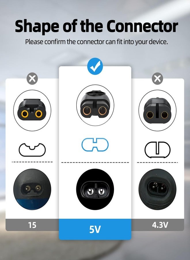 BAEYE 5V USB CHARGING CABLE COMPATIBLE ONLY WITH PHILIPS TRIMMERS & SHAVERS (SELECT MODELS) | 5V-1A USB CHARGING CABLE | 5V BT3302 BUSB - Image 3