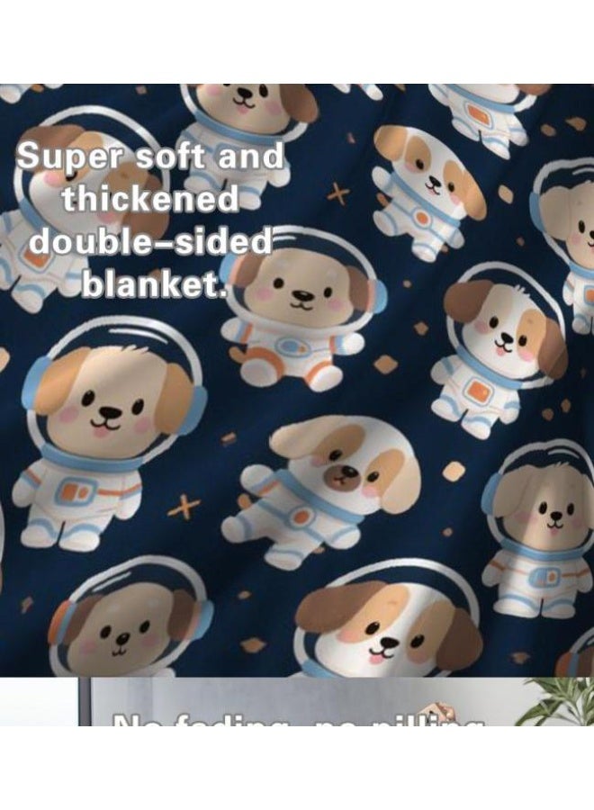 general Flannel thin blanket (warm and comfortable, suitable for sleep, gaming, dust removal and sandproof) 150cm*200cm - 456 - Image 4