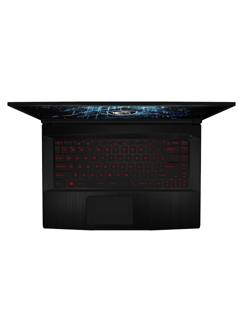 كمبيوتر محمول GF63 بشاشة مقاس 15.6 بوصة ومعالج Core i7-11800H وذاكرة وصول عشوائي سعة 16 جيجابايت ومحرك أقراص SSD سعة 512 جيجابايت وبطاقة رسومات Nvidia Geforce RTX 3050 ونظام تشغيل Windows 11