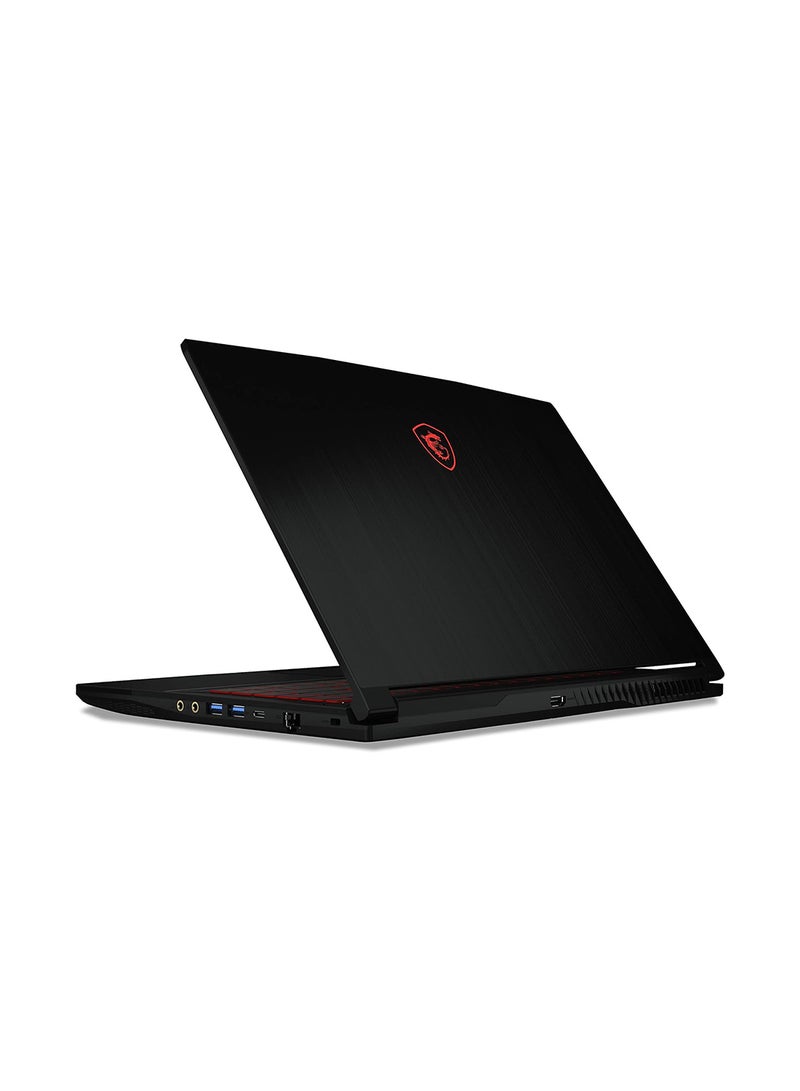 كمبيوتر محمول GF63 بشاشة مقاس 15.6 بوصة ومعالج Core i7-11800H وذاكرة وصول عشوائي سعة 16 جيجابايت ومحرك أقراص SSD سعة 512 جيجابايت وبطاقة رسومات Nvidia Geforce RTX 3050 ونظام تشغيل Windows 11