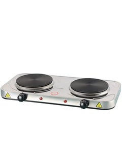 Generic Two Burner Electric Hot Plate Good  - Image 1