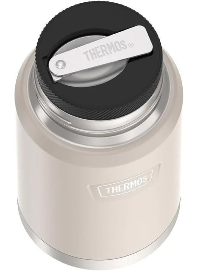 THERMOS ICON STAINLESS STEEL VACUUM INSULATED SANDSTONE JAR 710ML, IS3012SN, SOUP JAR, FOOD STORAGE CONTAINER, THERMAL FLASK FOR TRAVEL, FOOD JAR, LUNCH BOX - Image 3