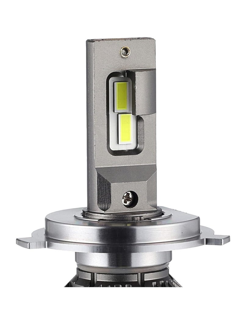ماركة غير محددة - طقم مصابيح أمامية للسيارة LED TAC PRO H4 سطوع 50% 6000K 650 وات - Image 1