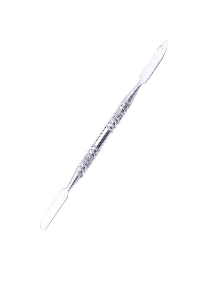 Rotekt Small Stainless Steel Makeup Palette Rectangle Shape Mixing Plate Tools With Spatula - Image 5