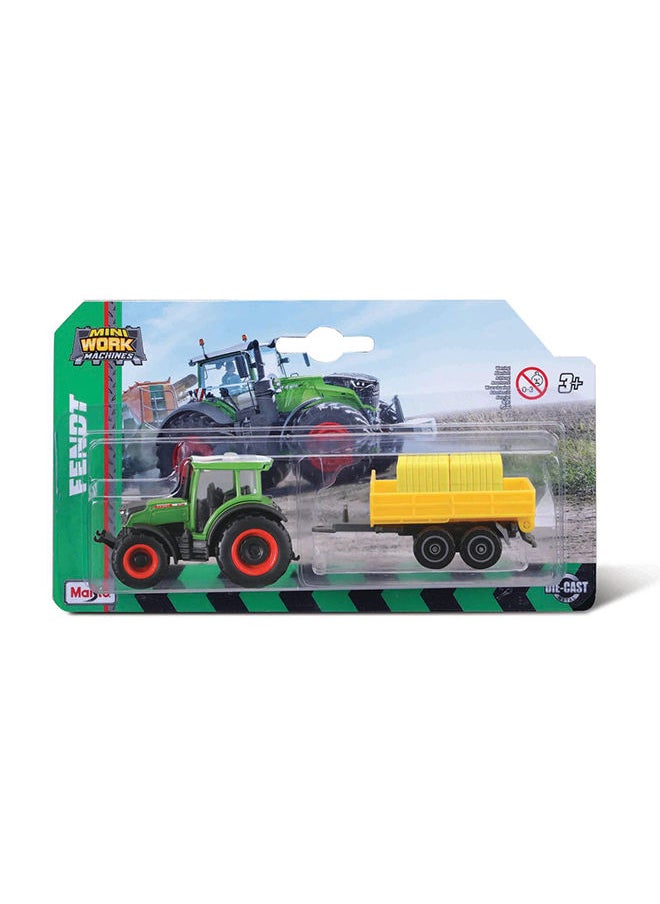 Maisto - Mini Work Machines Tractor W-Trailer Assorted - Image 1