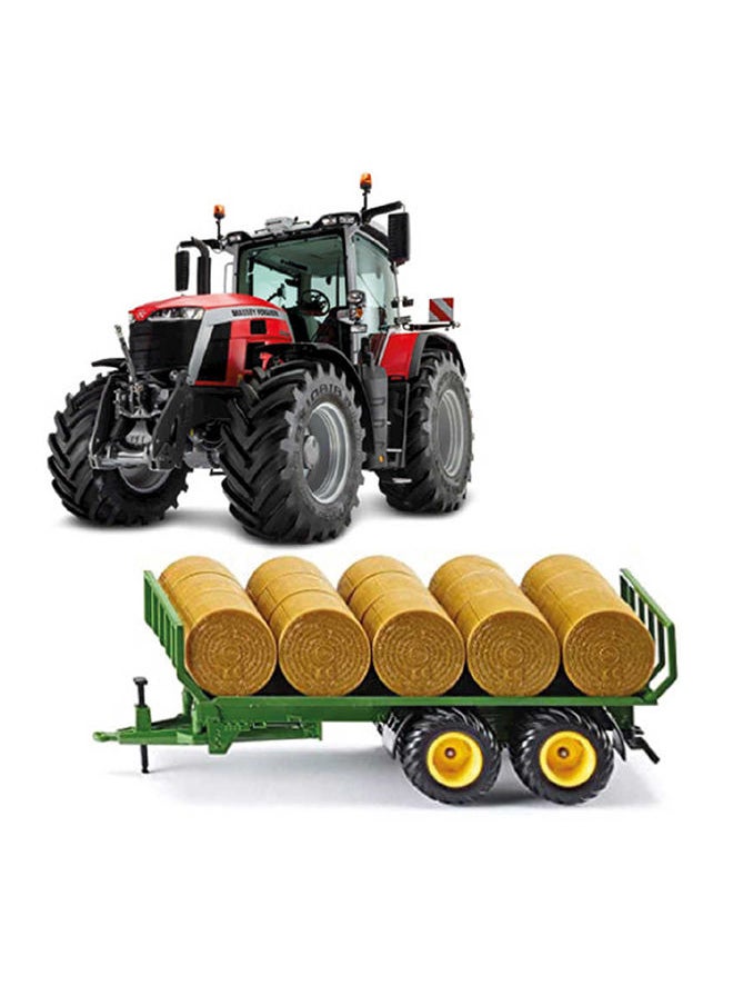 Maisto - Mini Work Machines Tractor W-Trailer Assorted - Image 1