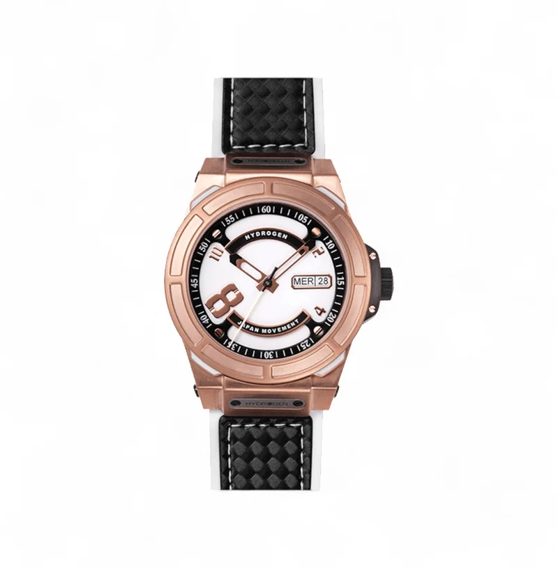 Hydrogren Otto White-Rose Gold Watch
