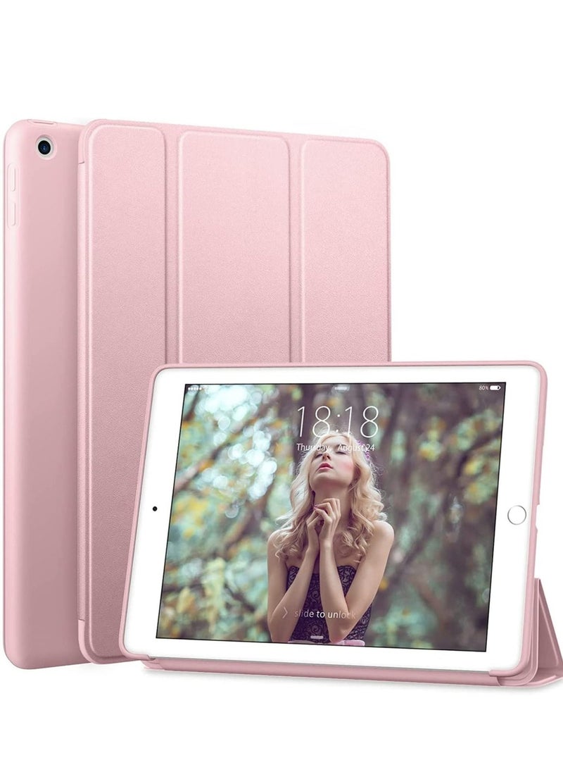 New iPad 10.2 Case for iPad 9th Generation 2021/8th Gen 2020/7th Gen 2019, Slim Ultra Magnetic Smart Cover Trifold Stand Cover with TPU Soft Back Cover,(Auto Wake/Sleep) (Rose Gold) - Image 1