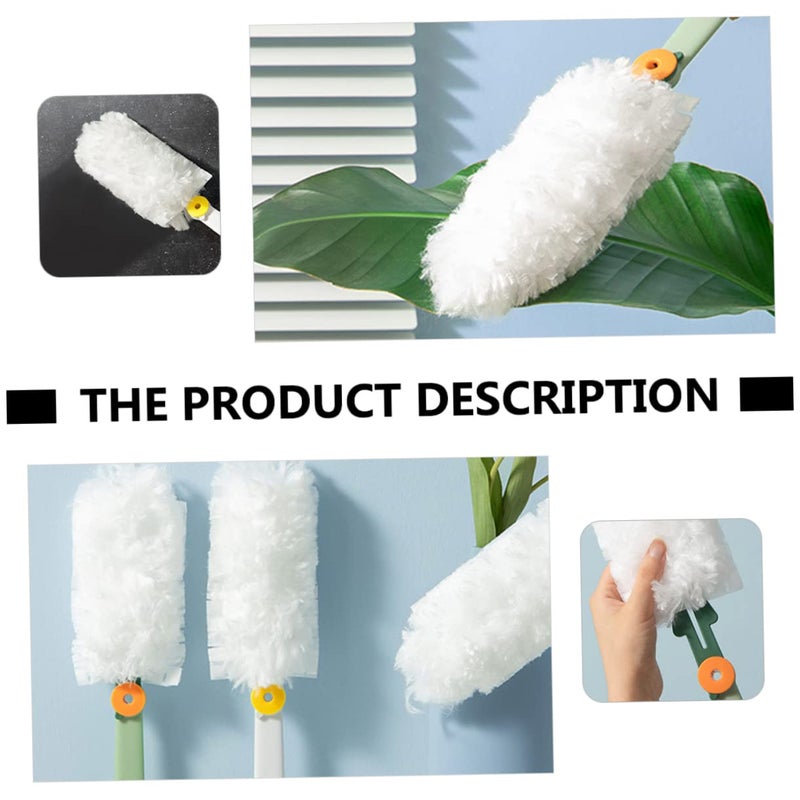2 Pack Microfiber Duster for Home Office Furniture Cleaning Static Electricity Removal Lightweight - Image 3